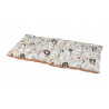 FUTON COQUIN NATUREL 60X120X6CM