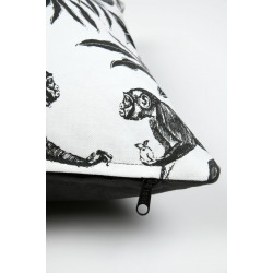 Housse de coussin Macao ardoise 40x40cm