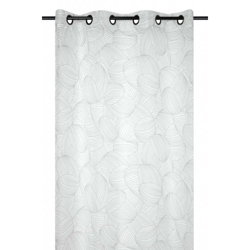 VOILE ZIRA BLANC 140X260CM VOILE ZIRA BLANC 140X260CM