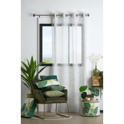 VOILE ZIRA BLANC 140X260CM