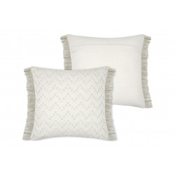 COUSSIN AMAZONICA BLANC 45X45CM
