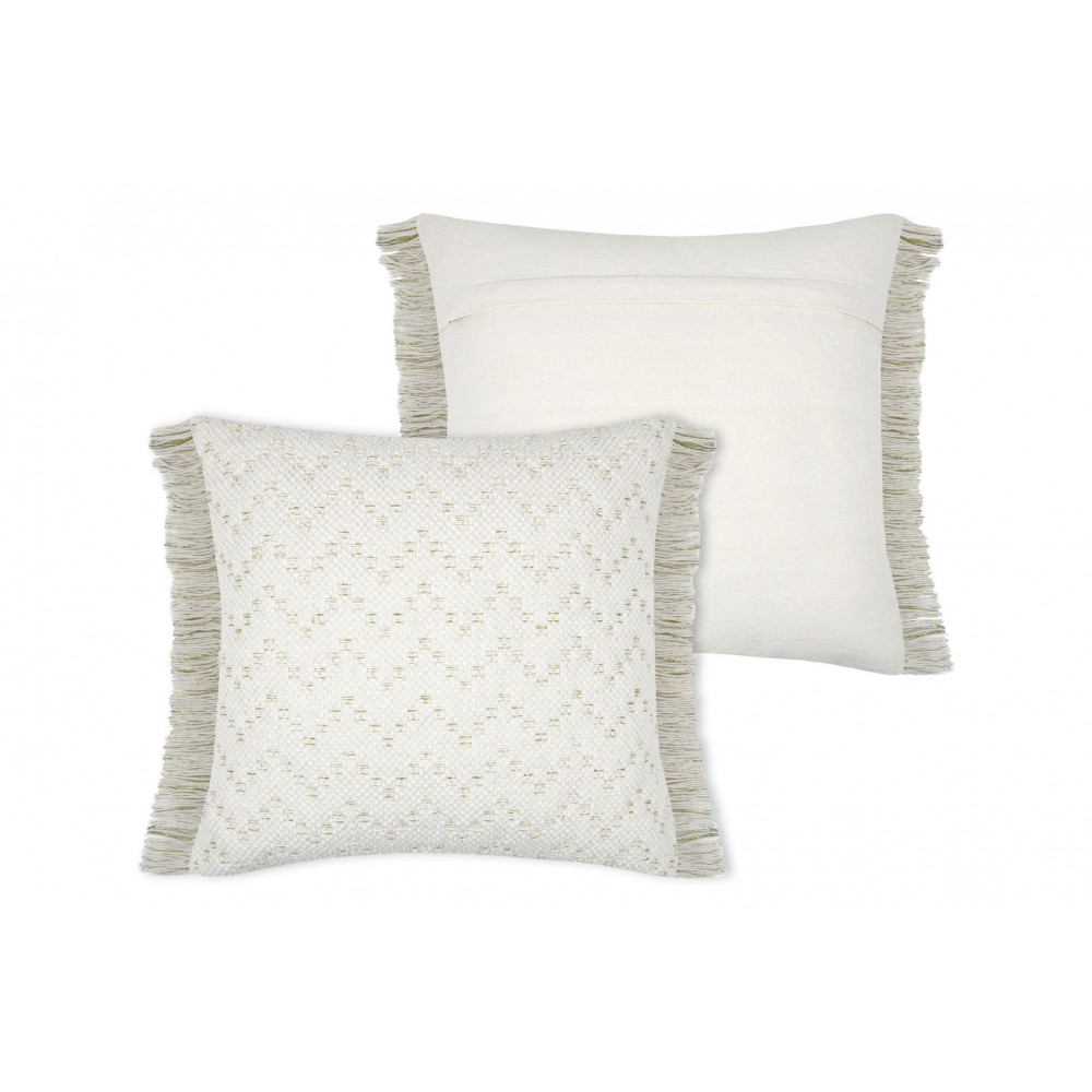 COUSSIN AMAZONICA BLANC 45X45CM COUSSIN AMAZONICA BLANC 45X45CM