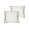 COUSSIN AMAZONICA BLANC 45X45CM