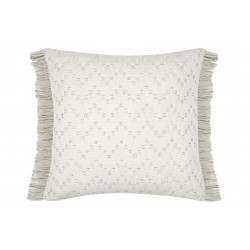 COUSSIN AMAZONICA BLANC 45X45CM