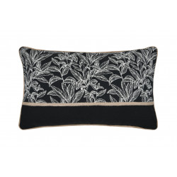 COUSSIN KINOGI NOIR 30X50cm