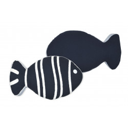 COUSSIN ESCALE POISSON 50CM MARINE
