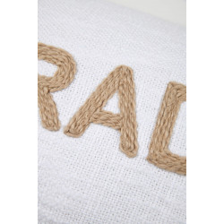 COUSSIN ARCACHON BLANC 30X50CM