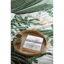HOUSSE COUETTE ARAMA 260X240 VERT PERCAL