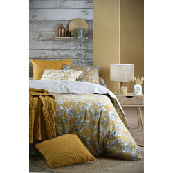 TAIE OREILLER JACINTHE SAC 63X63 MOUTARD