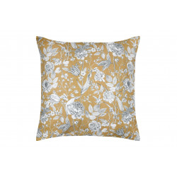TAIE OREILLER JACINTHE SAC 63X63 MOUTARD