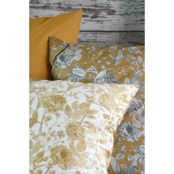 TAIE OREILLER JACINTHE SAC 50X70 MOUTARD