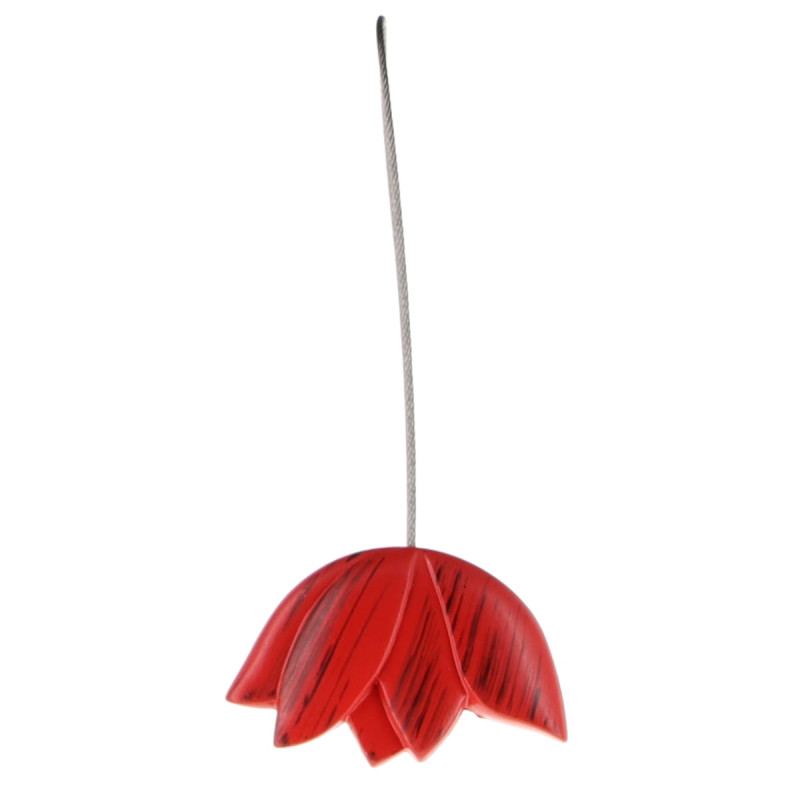 EMBRASSE RESINE AIMANTEE TULIPE PM - ROU