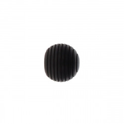 EMBOUT GALAXIE NOIR MAT X2 D28 - EN BOIS