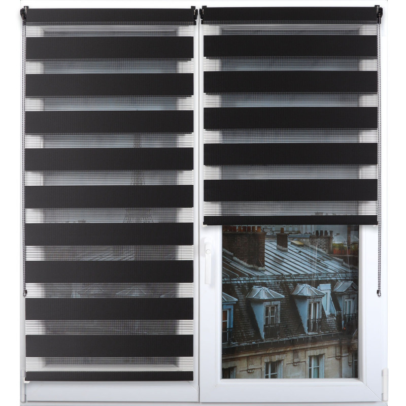 STORE NOIR LUMIERE/NUIT 90X180CM