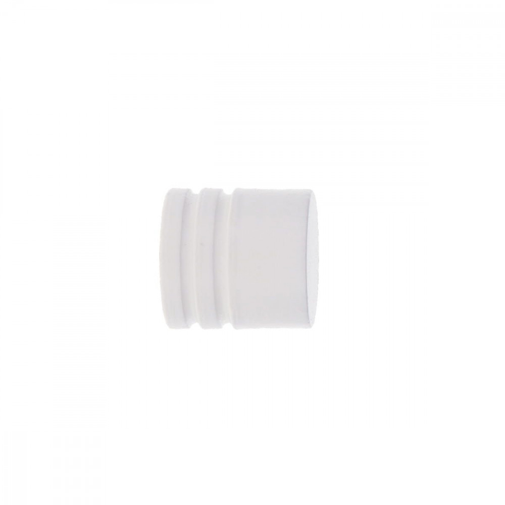 EMBOUT BOUCHON BLANC X 2 D28 EN BOIS