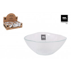 BOL EN VERRE SNACKS TRANSPARENT Ø12,5x5