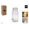FONTAINE A BOISSON 4L en verre D14.5xH3