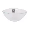 Transparent glass snack bowl D12.5x5cm
