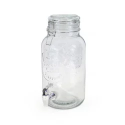 Fuente de agua potable de cristal La Mediterranea 4L