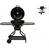 BBQ avec couvercle et double tablettes D56cm