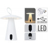 LAMPE DE TABLE CHAMPIGNON RECHARGEABLE B