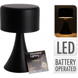 LAMPE DE TABLE LED MODERN LED D12X21CM