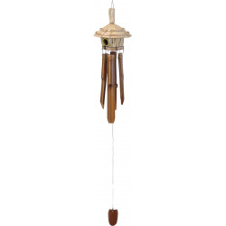 CARILLON BAMBOU AVEC NICHOIR