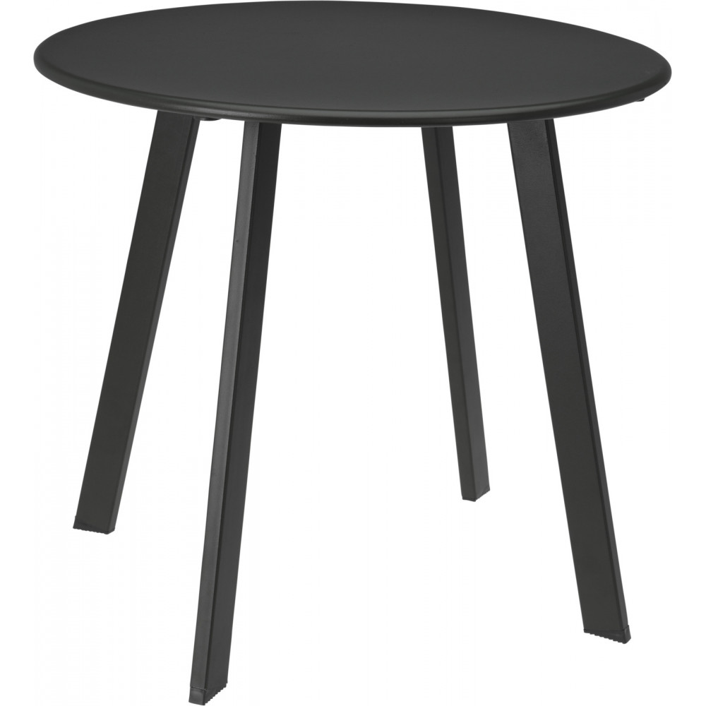 PETITE TABLE D50CM ANTHRACITE METAL