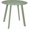 PETITE TABLE VERT MAT D50XH45CM METAL