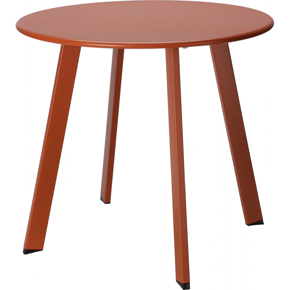 PETITE TABLE TERRACOTA D50XH45CM METAL