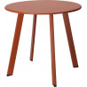 PETITE TABLE TERRACOTA D50XH45CM METAL