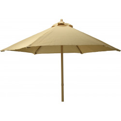 PARASOL D2M TOILE HDPE BEIGE