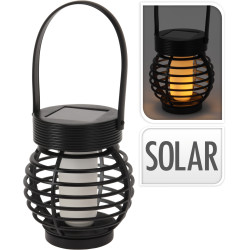 LANTERNE SOLAIRE LED NOIR
