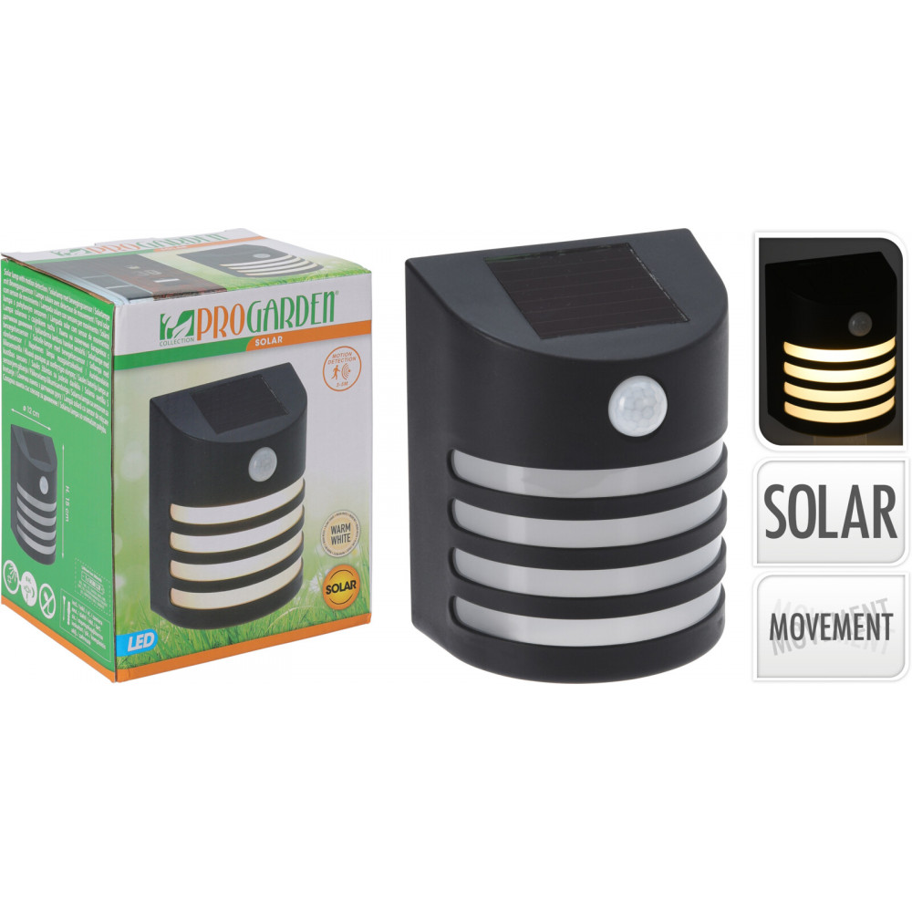 Lampe solaire avec détecteur de mouvement Lampe solaire avec détecteur de mouvement