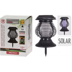 LAMPE ANTI-MOUSTIQUE SOLAIRE 2EN 1