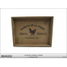 PLATEAU SERVIR 40X30X5CM "FARM"