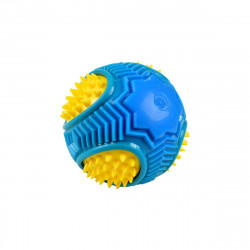 JOUET REBOND RD PICOTS SONORE D10CM BLEU