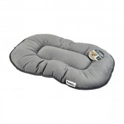 COUSSIN FLOC CRAFTY GRIS 87*55*H5CM VEL