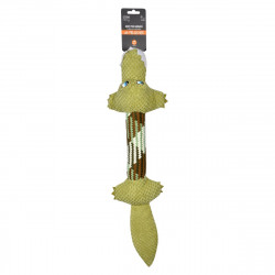 JOUET PELUCHE CROCODILE SONORE 50CM VERT