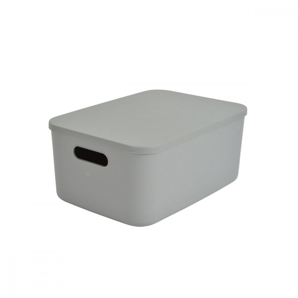 BOITE GRIS + COUV 10,5L 34,9x24,8xH.15, BOITE GRIS + COUV 10,5L 34,9x24,8xH.15,