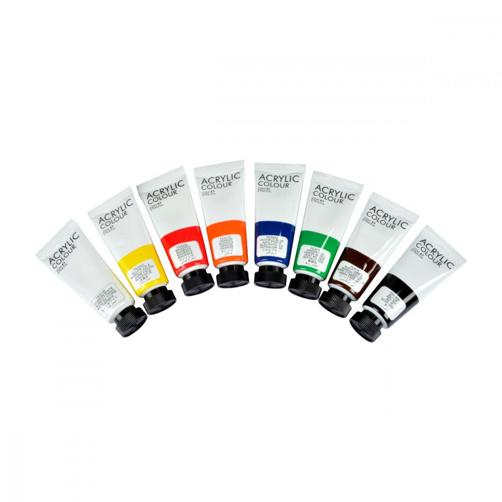 TUBES DX8 ACRYLIQUE 22ML LES BASIQUES