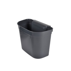 POUBELLE DE PORTE ANTHRA 7L 28*18*H23 CM