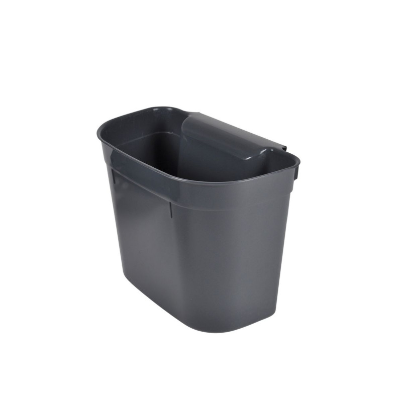 POUBELLE DE PORTE ANTHRA 7L 28*18*H23 CM