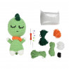 KIT CROCHET THEO LE DINO AMIGURUMI H20CM