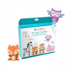 KIT LE MONDE DES ANIMAUX RECYCLAGE