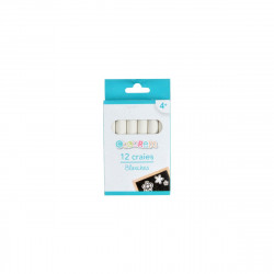 BOITE DE 12 CRAIES D1H8CM BLANCHES