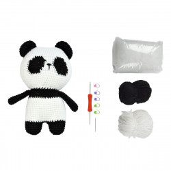 KIT CROCHET SACHA LE PANDA AMIGURUMI H2