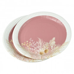 ASSIETTES X10 PAMPA EN CARTON D23CM