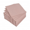 SERVIETTES x40 BLUSH EN PAPIER 38*38CM
