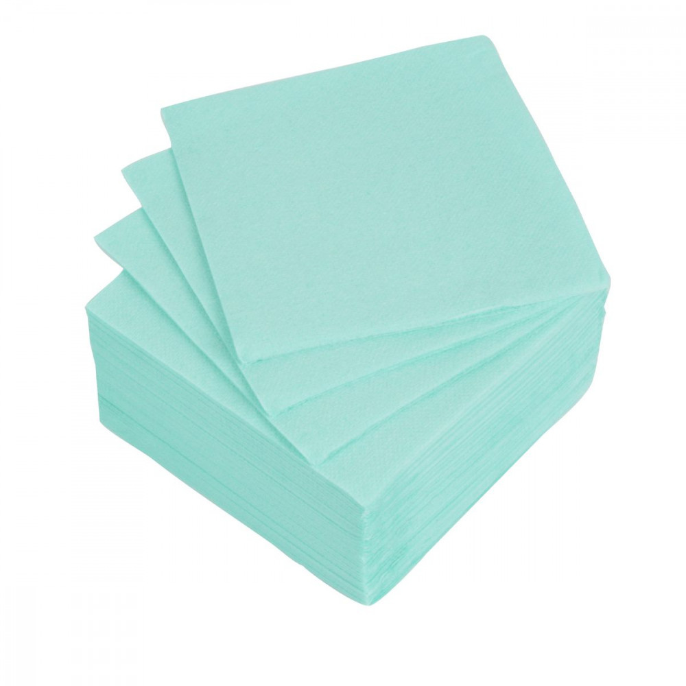 SERVIETTES X40 SAUGE 38*38CM EN PAPIER
